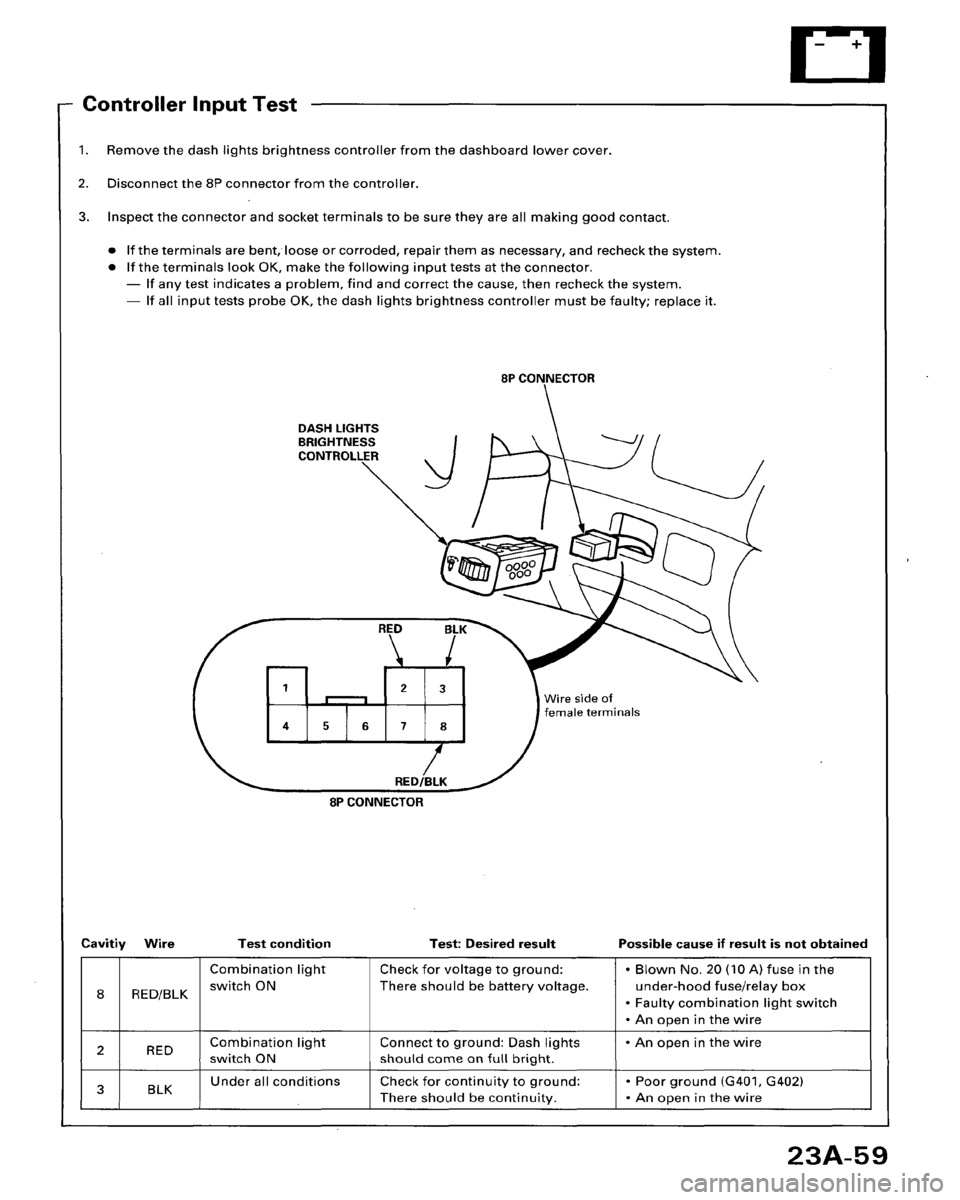 HONDA ACCORD 1996  Service Manual Supplement 