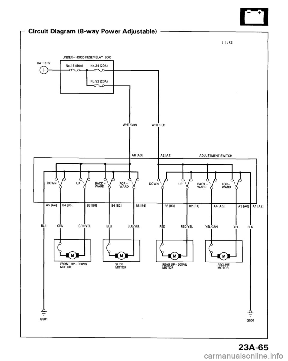 HONDA ACCORD 1996  Service Manual Supplement 