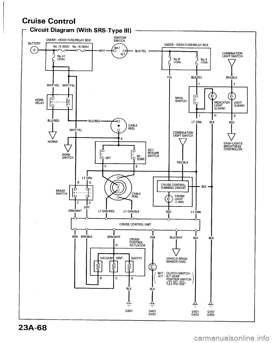 HONDA ACCORD 1996  Service Manual Supplement 