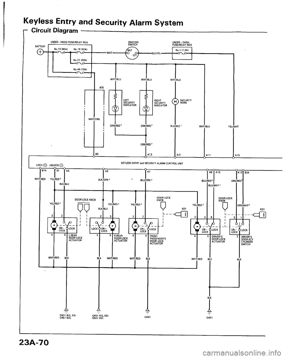 HONDA ACCORD 1996  Service Manual Supplement 