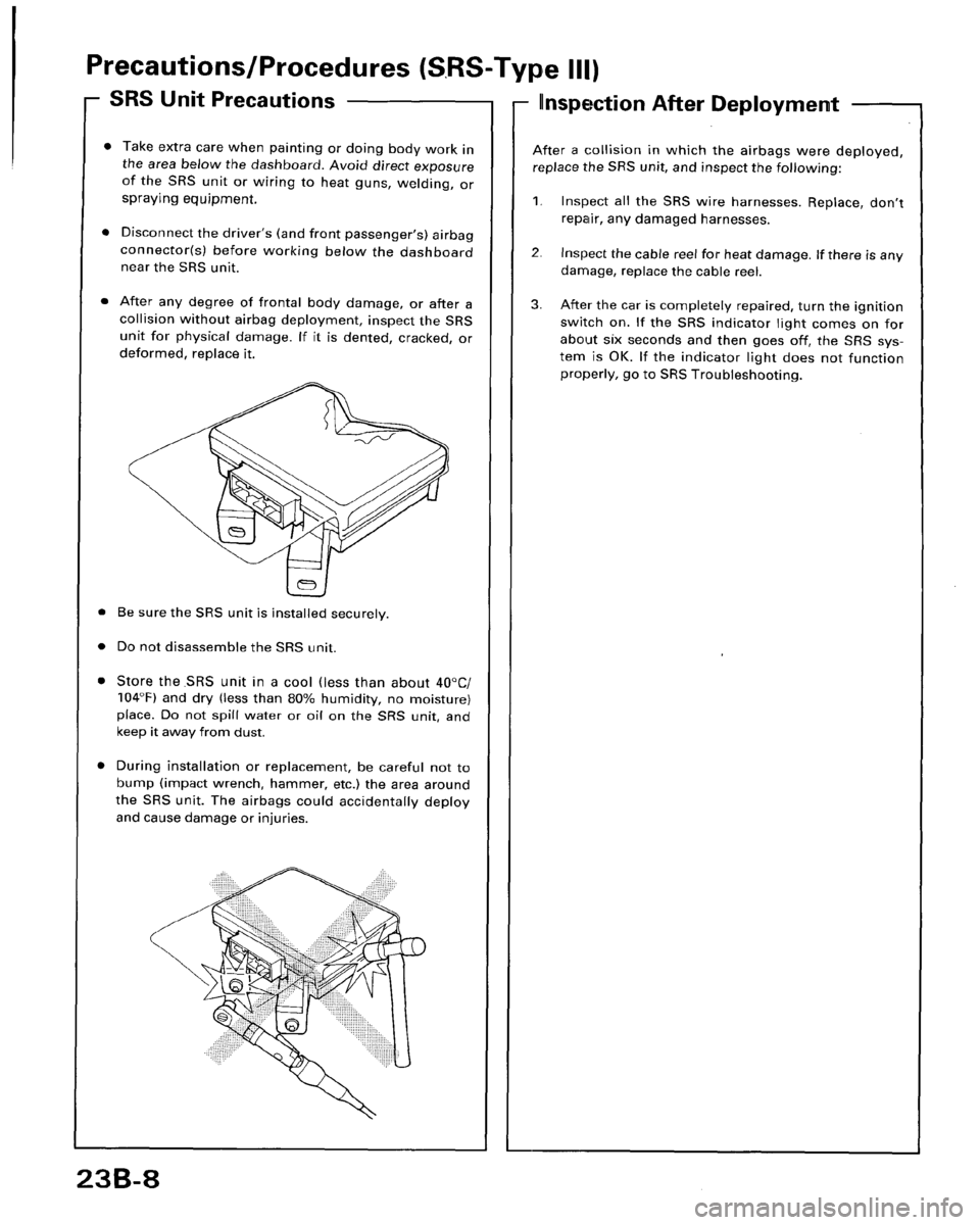 HONDA ACCORD 1996  Service Manual Supplement 