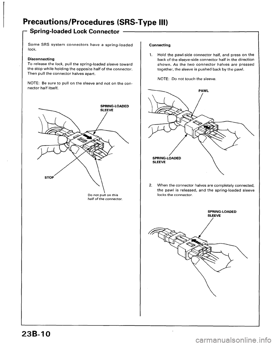 HONDA ACCORD 1996  Service Manual Supplement 
