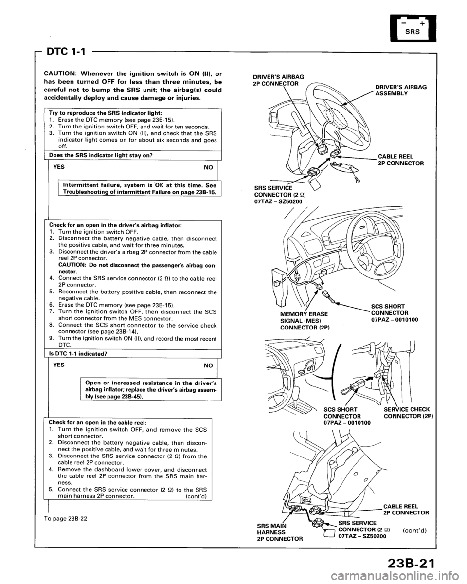 HONDA ACCORD 1996  Service Manual Supplement 
