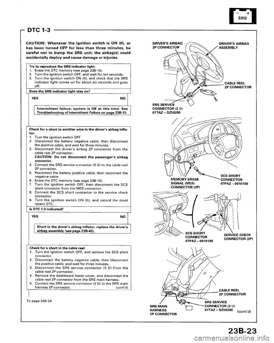 HONDA ACCORD 1996  Service Manual Supplement 