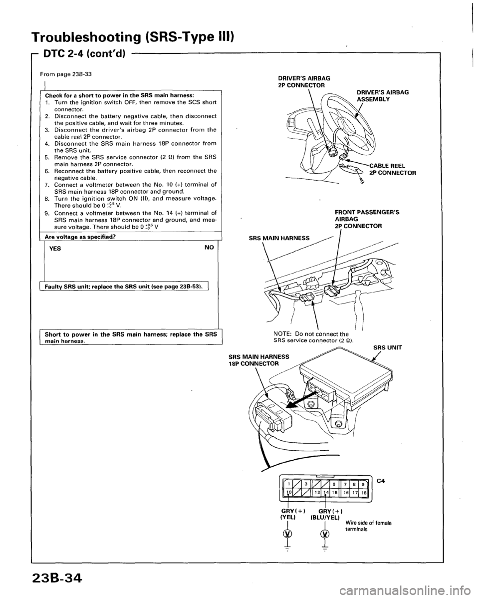 HONDA ACCORD 1996  Service Manual Supplement 