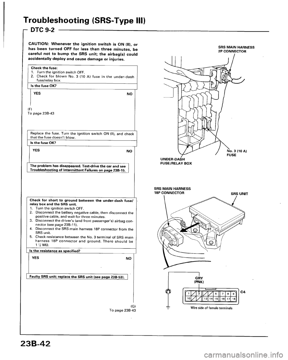 HONDA ACCORD 1996  Service Manual Supplement 