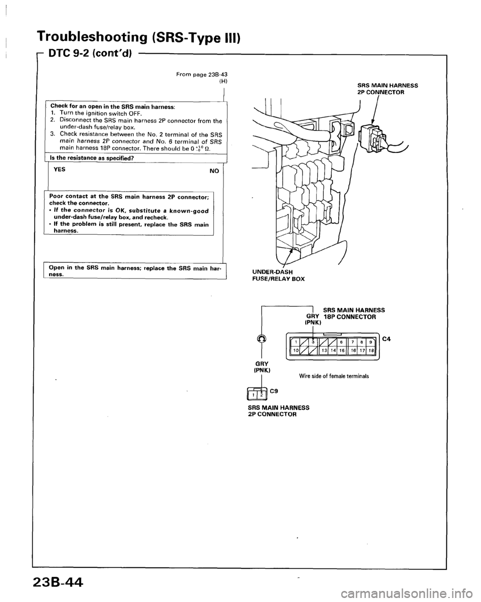 HONDA ACCORD 1996  Service Manual Supplement 