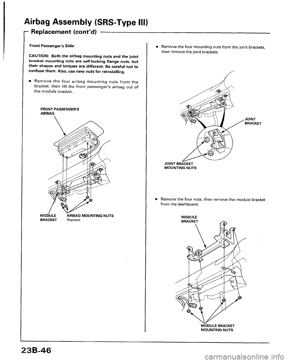 HONDA ACCORD 1996  Service Manual Supplement 