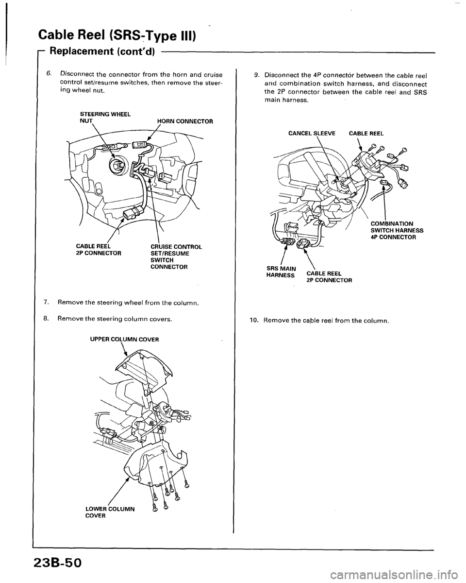 HONDA ACCORD 1996  Service Manual Supplement 