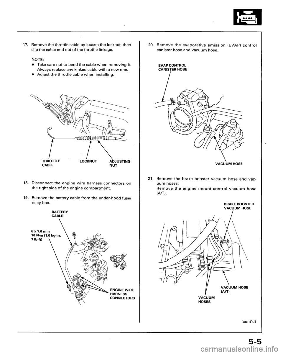 HONDA ACCORD 1996  Service Manual Supplement 