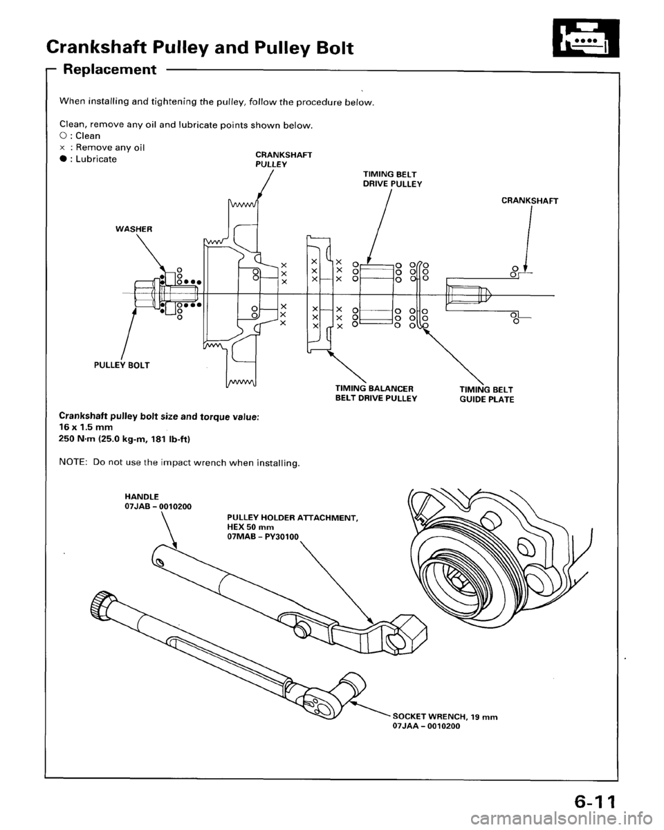 HONDA ACCORD 1996  Service Manual Supplement 