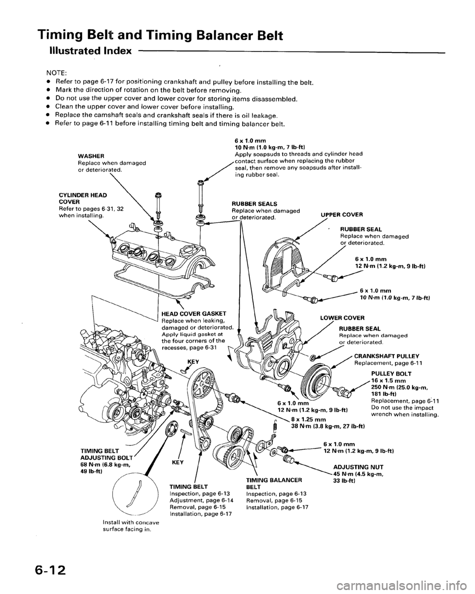 HONDA ACCORD 1996  Service Manual Supplement 