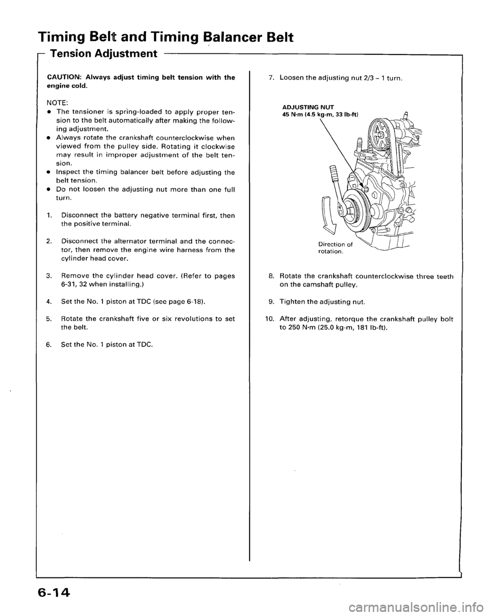 HONDA ACCORD 1996  Service Manual Supplement 