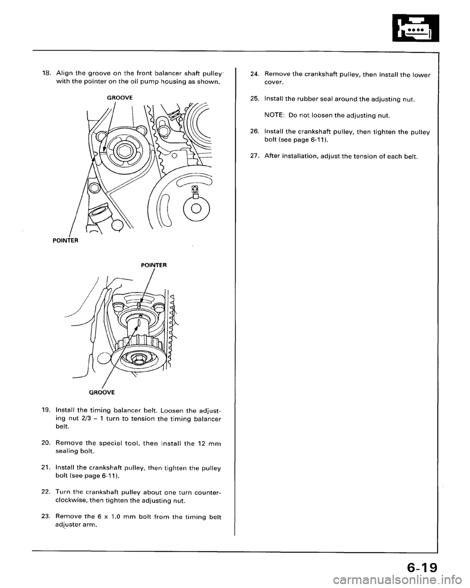 HONDA ACCORD 1996  Service Manual Supplement 