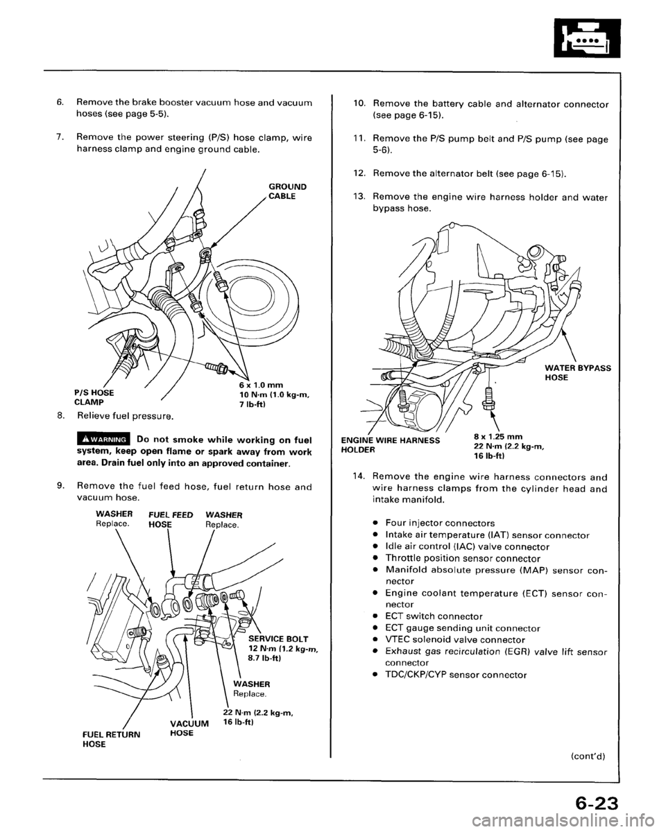 HONDA ACCORD 1996  Service Manual Supplement 