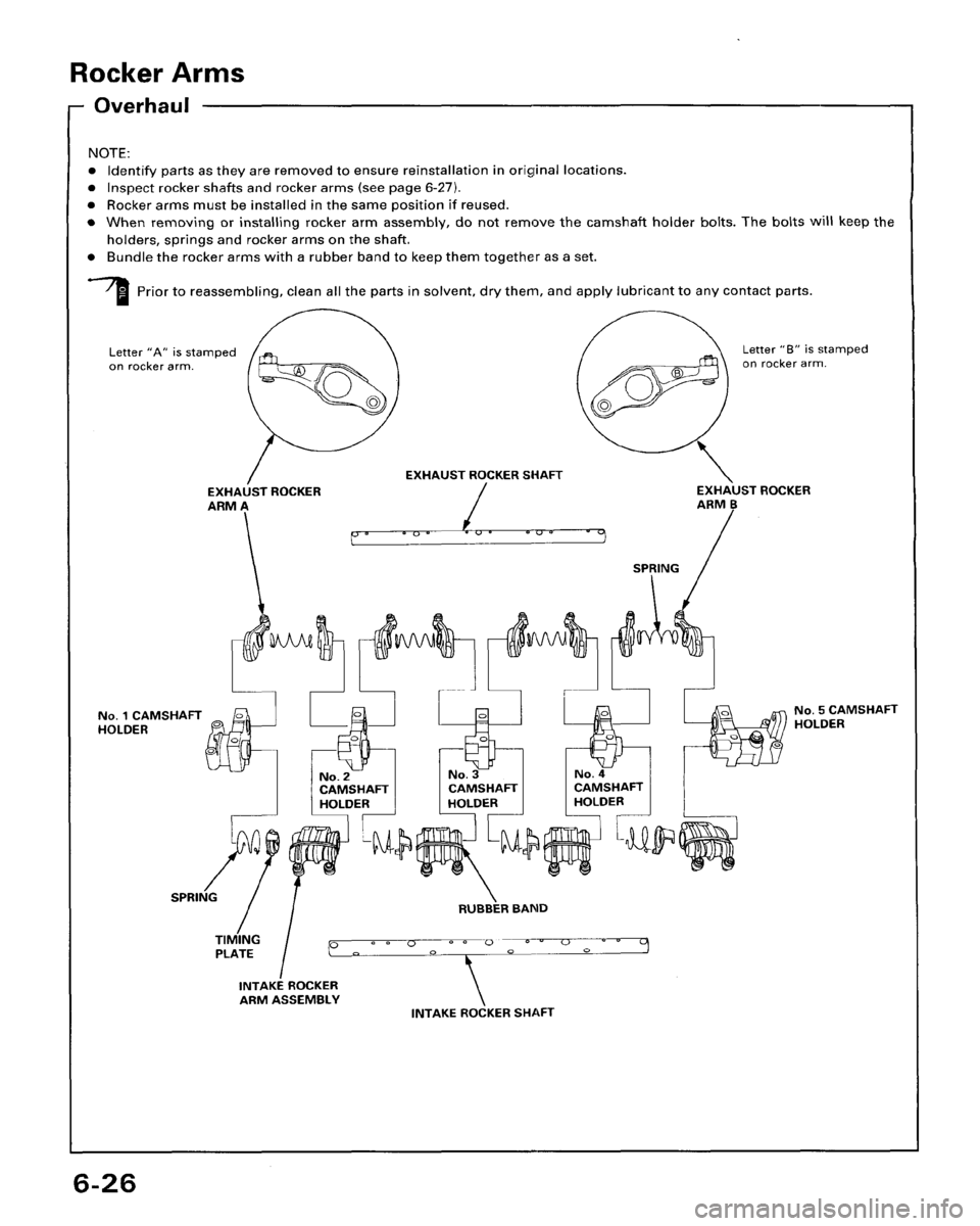 HONDA ACCORD 1996  Service Manual Supplement 