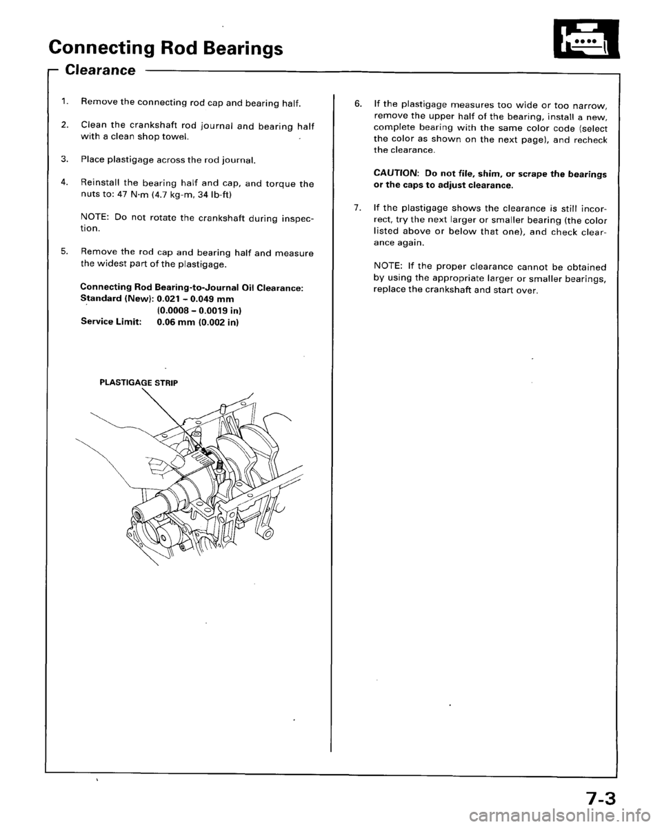 HONDA ACCORD 1996  Service Manual Supplement 