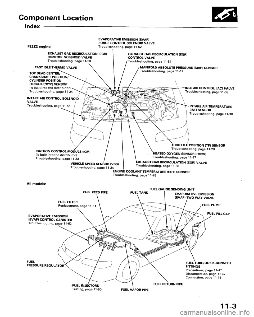 HONDA ACCORD 1996  Service Manual Supplement 