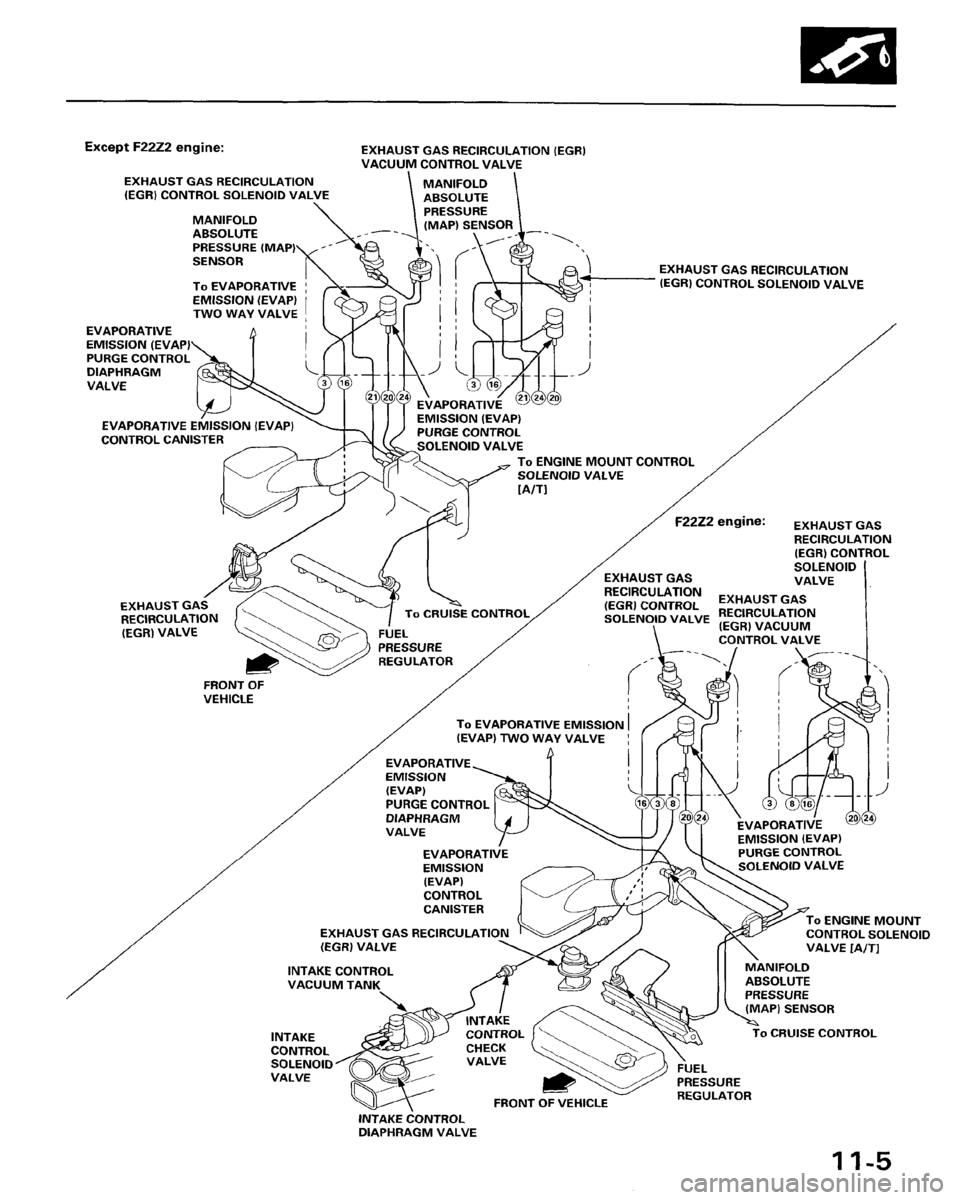 HONDA ACCORD 1996  Service Manual Supplement 