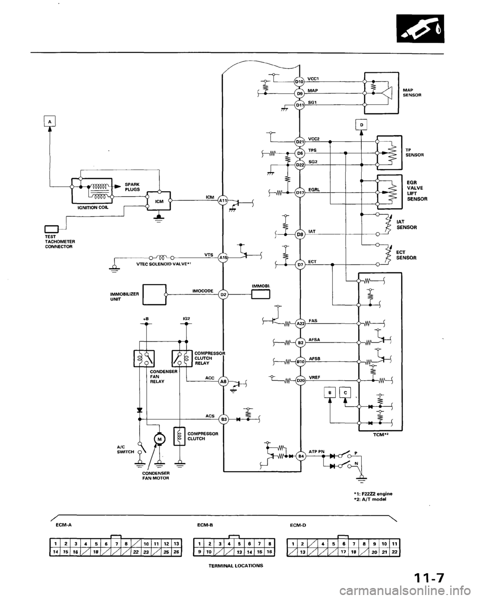 HONDA ACCORD 1996  Service Manual Supplement 