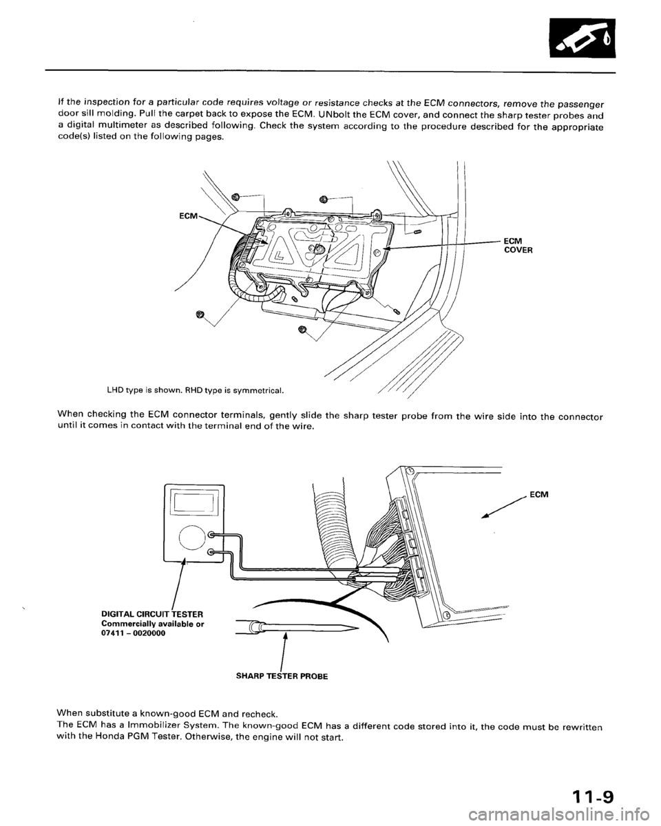 HONDA ACCORD 1996  Service Manual Supplement 