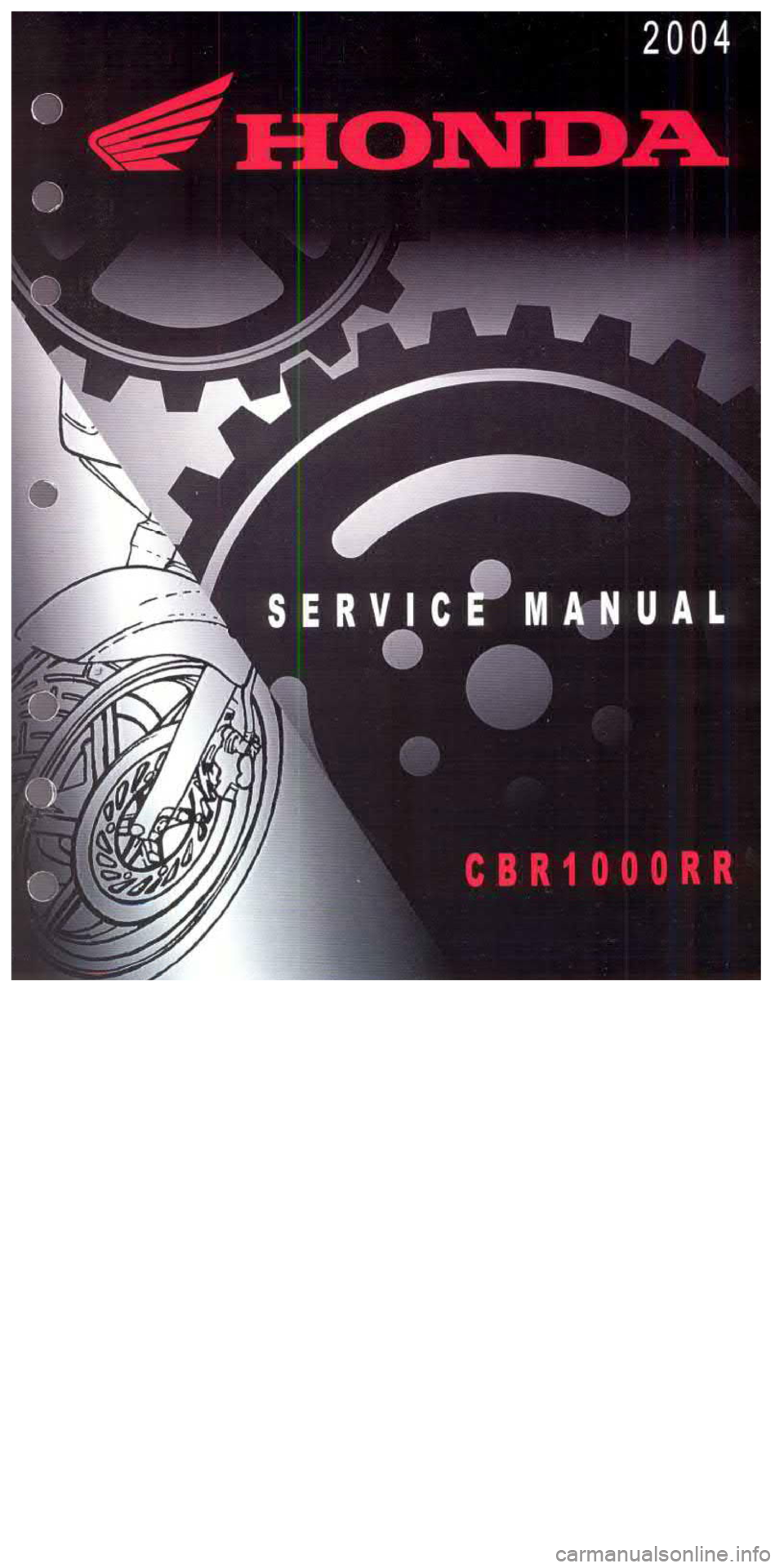 HONDA CBR1000RR 2004  Service Manual 