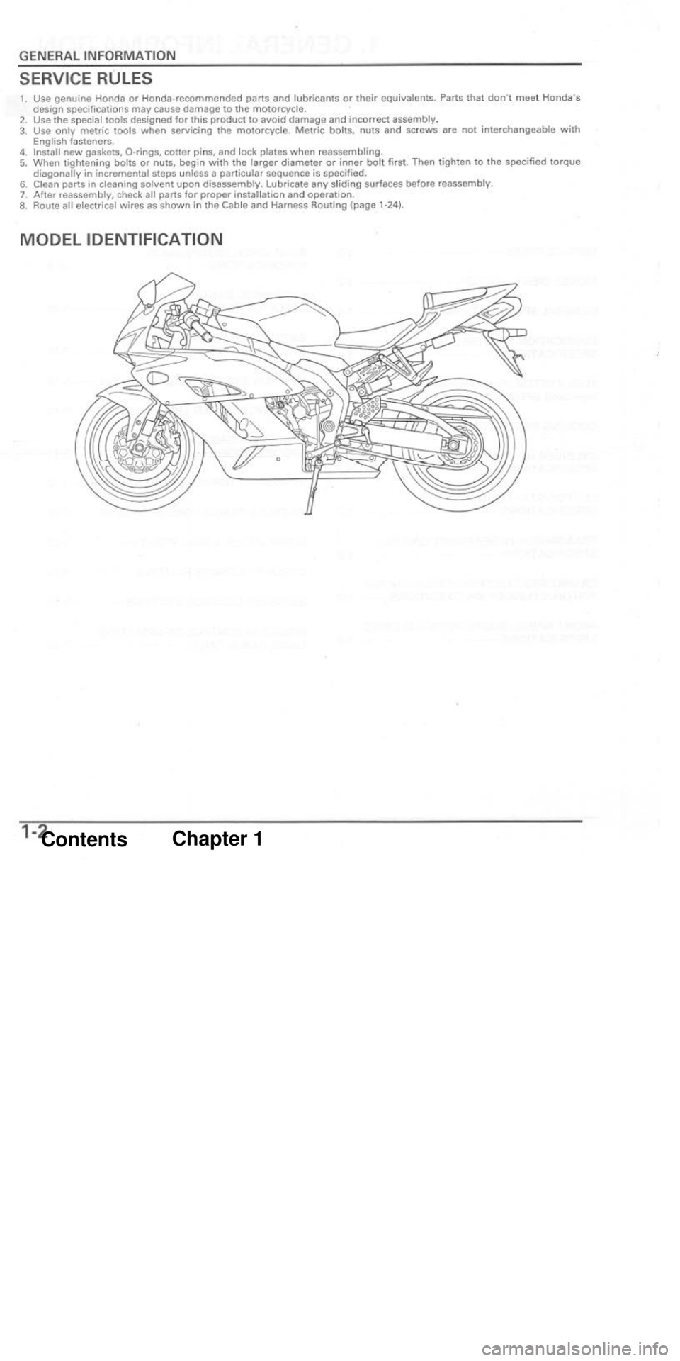 HONDA CBR1000RR 2004  Service Manual 