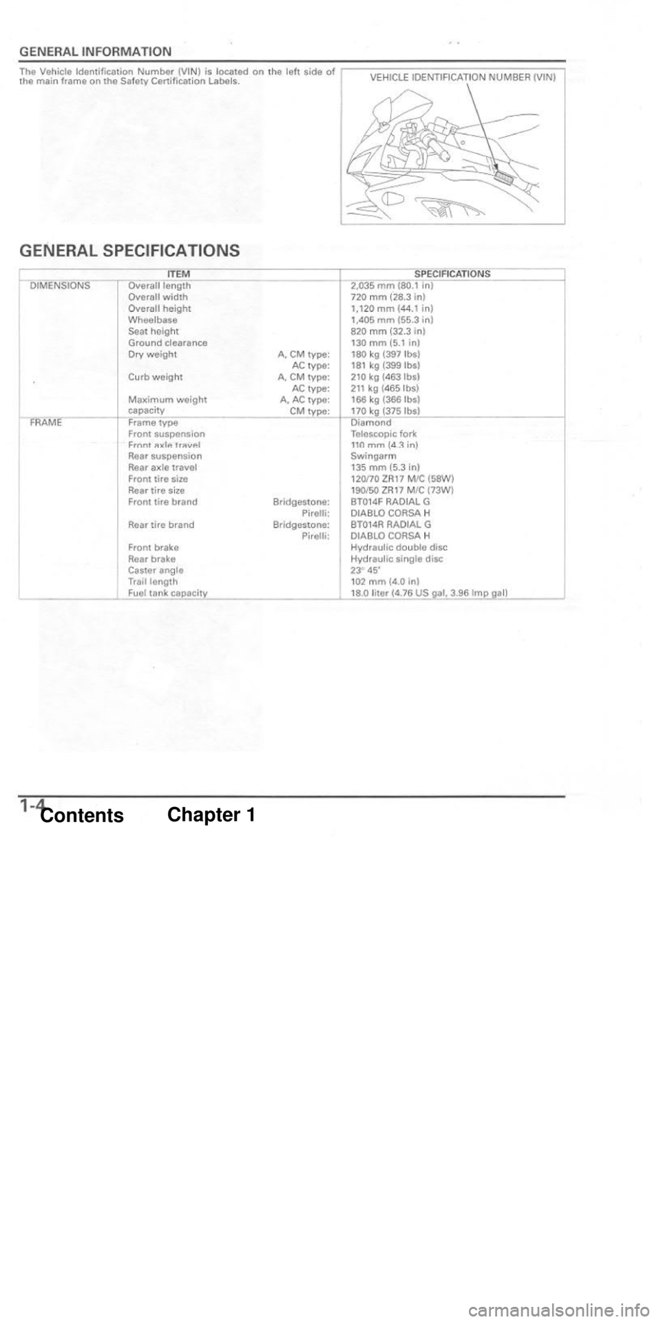 HONDA CBR1000RR 2004  Service Manual 