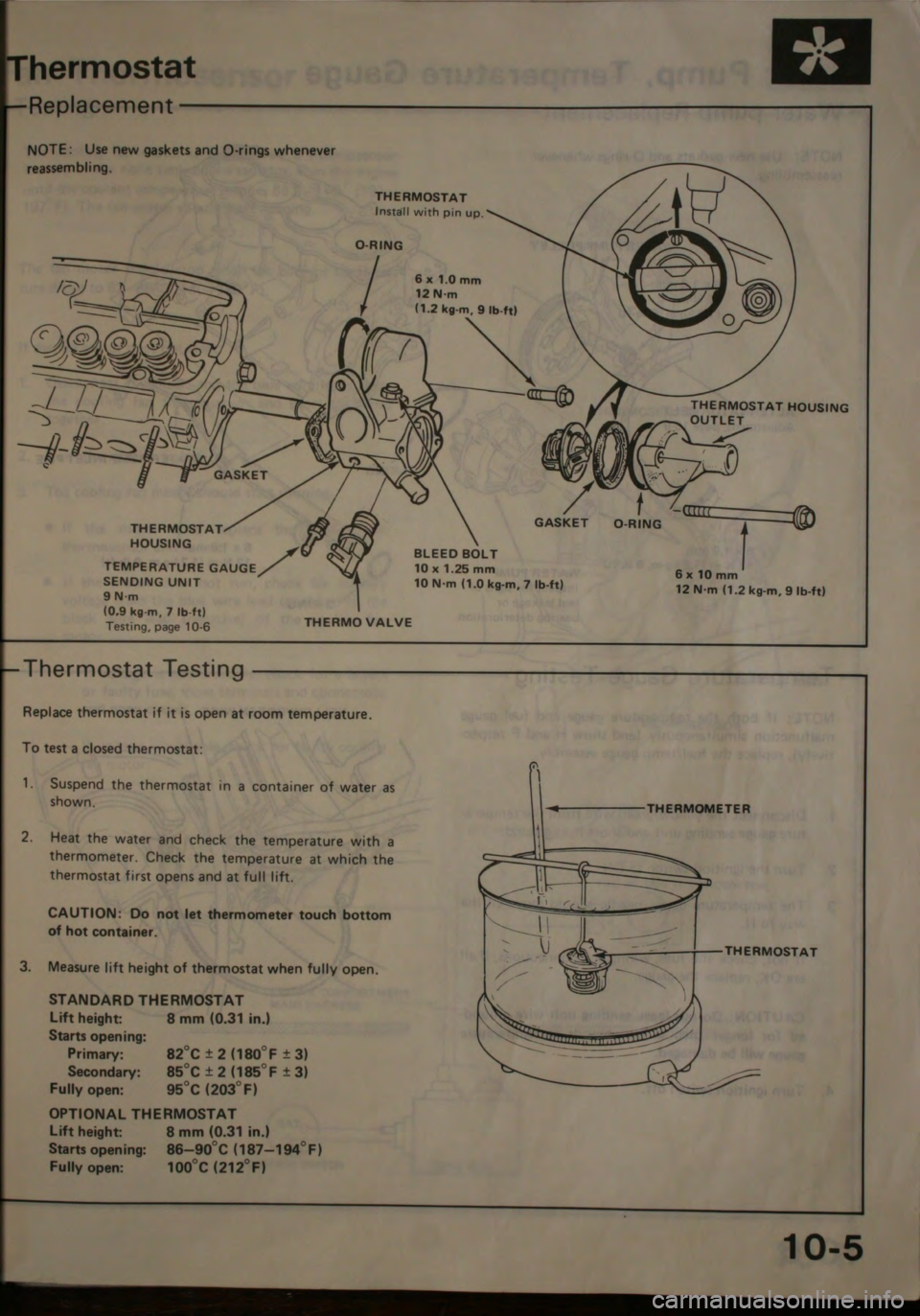 HONDA CITY 1983  Shop Manual 