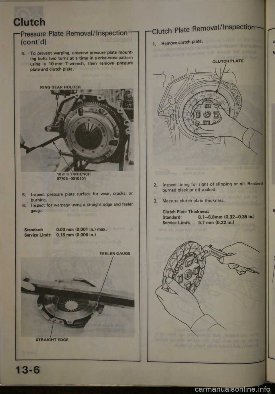 HONDA CITY 1983  Shop Manual 