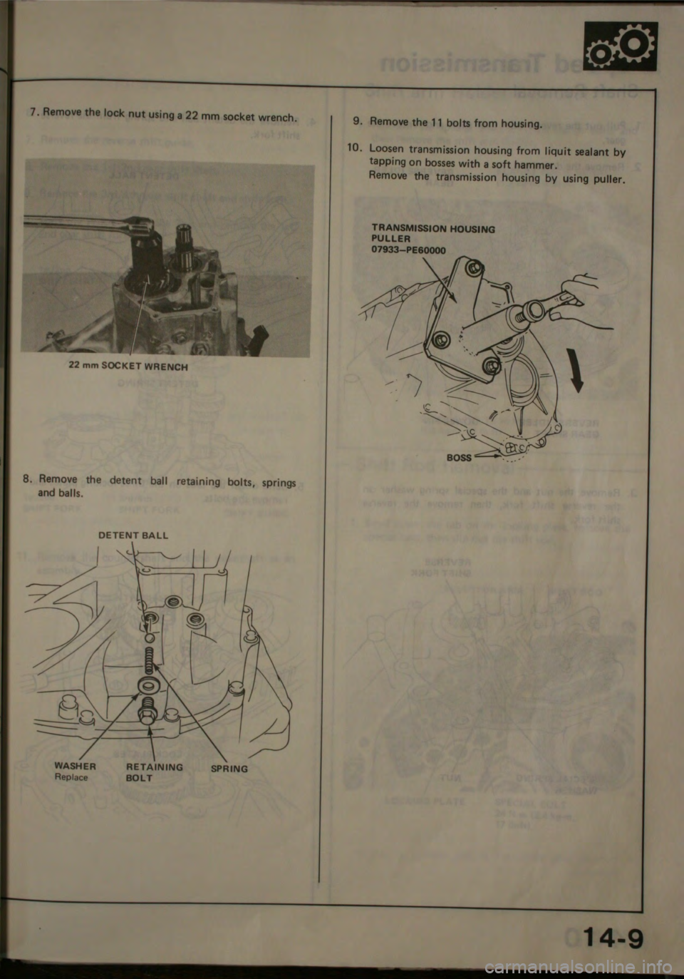 HONDA CITY 1983  Shop Manual 