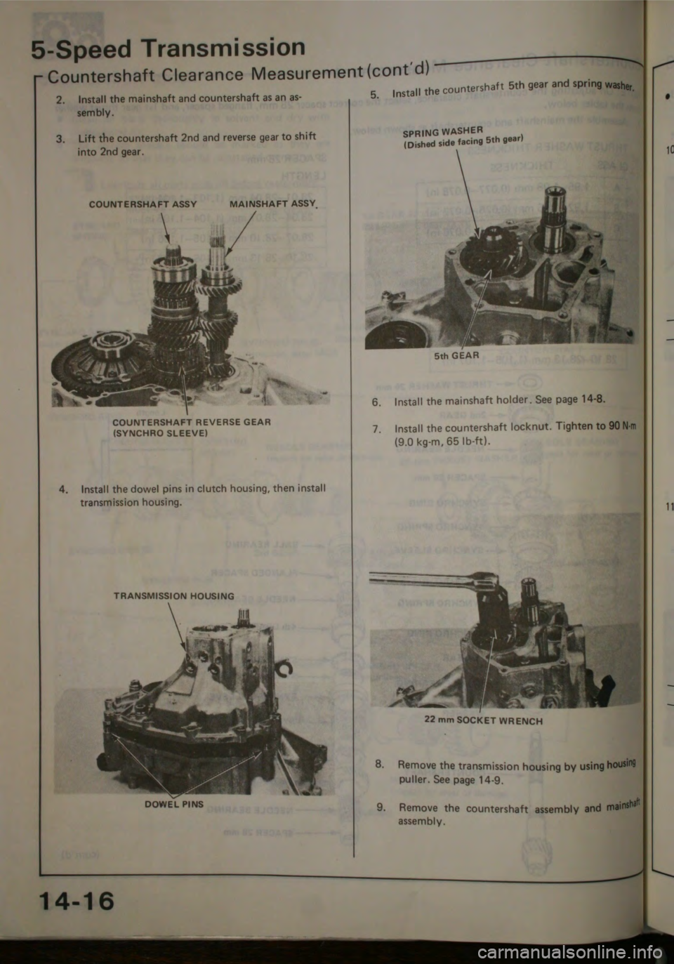 HONDA CITY 1983  Shop Manual 