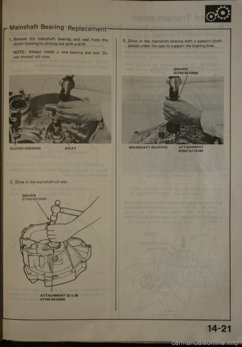 HONDA CITY 1983  Shop Manual 