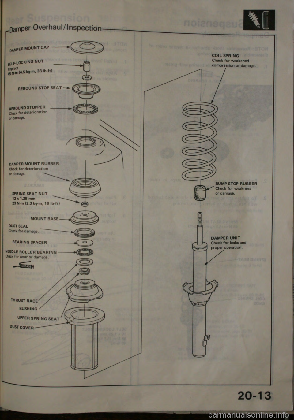HONDA CITY 1983  Shop Manual 