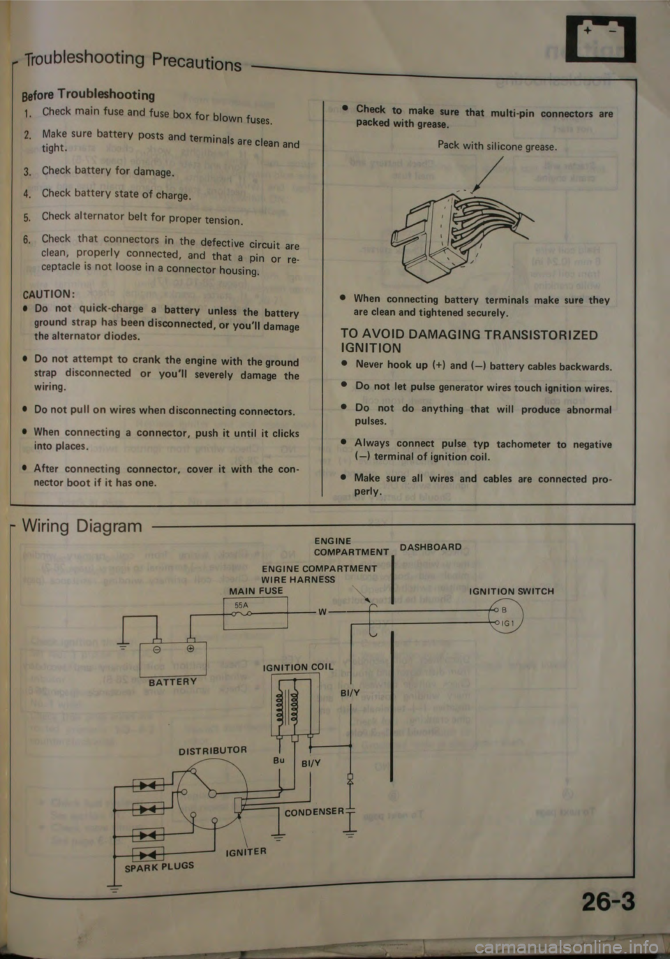 HONDA CITY 1983  Shop Manual 