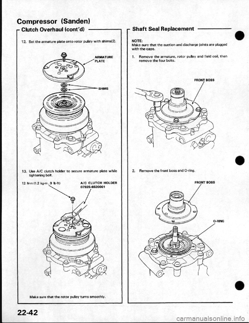 HONDA CRX 1984  Service Repair Manual 