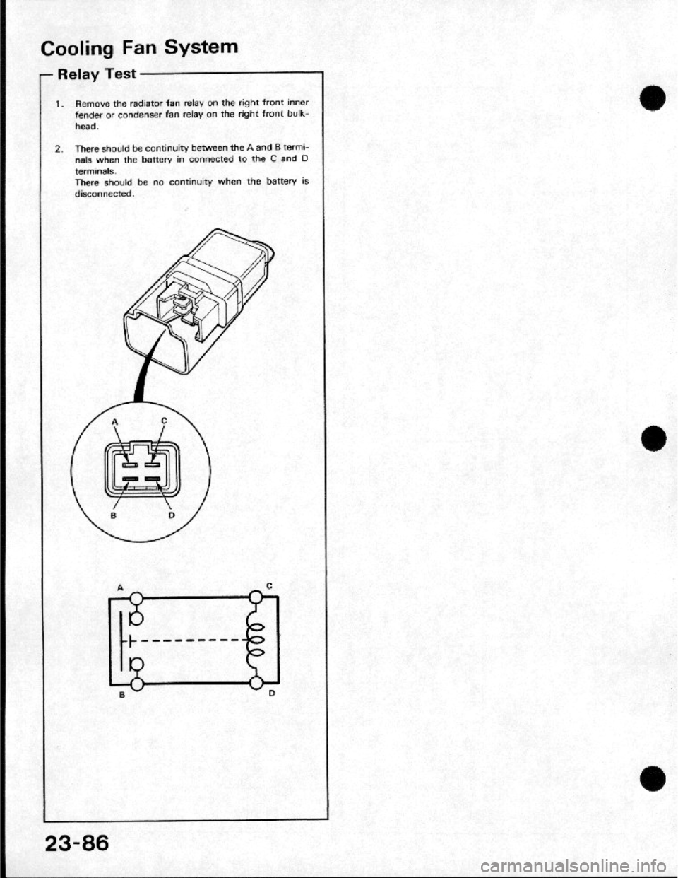 HONDA CRX 1984  Service Repair Manual 