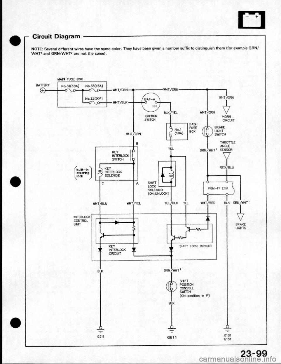 HONDA CRX 1984  Service Repair Manual 