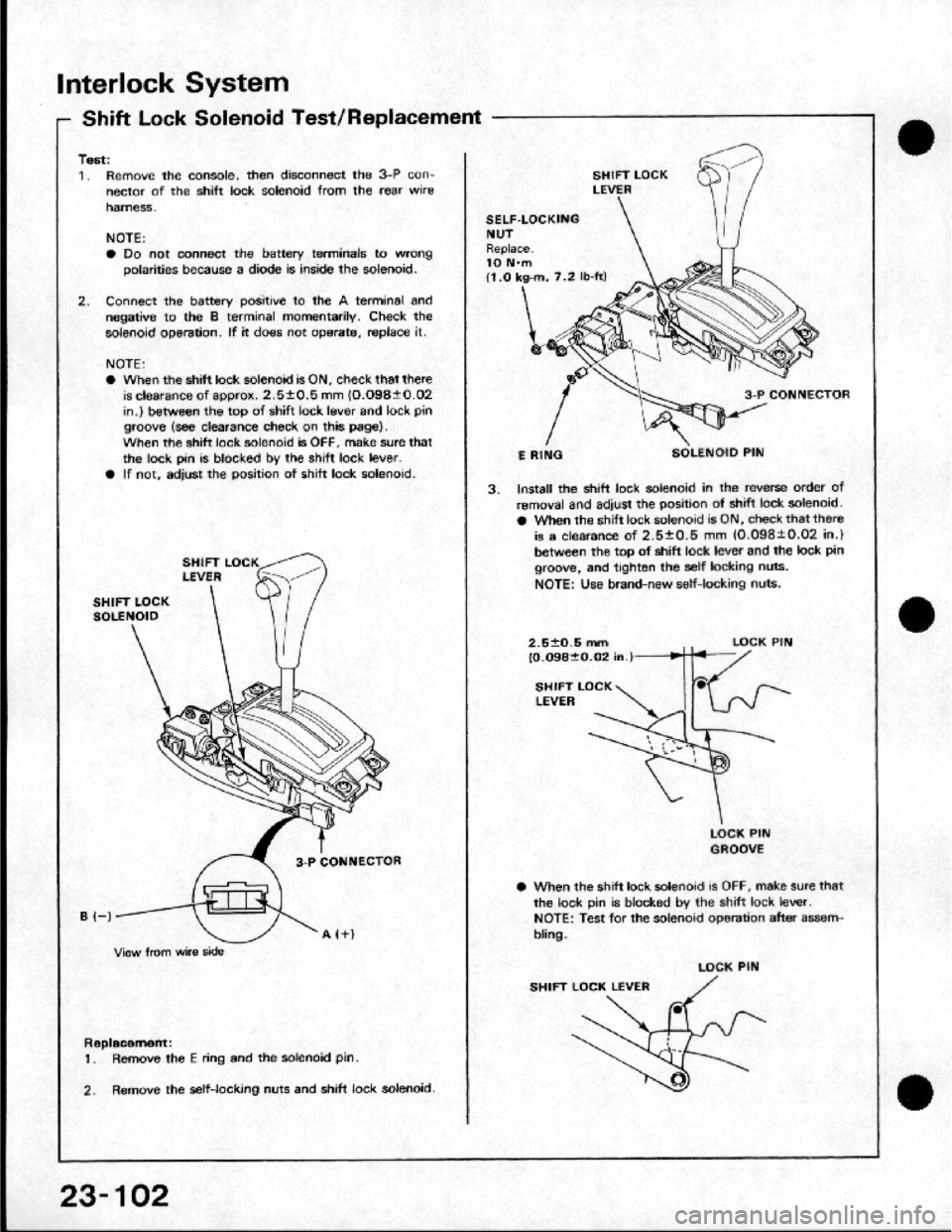 HONDA CRX 1984  Service Repair Manual 