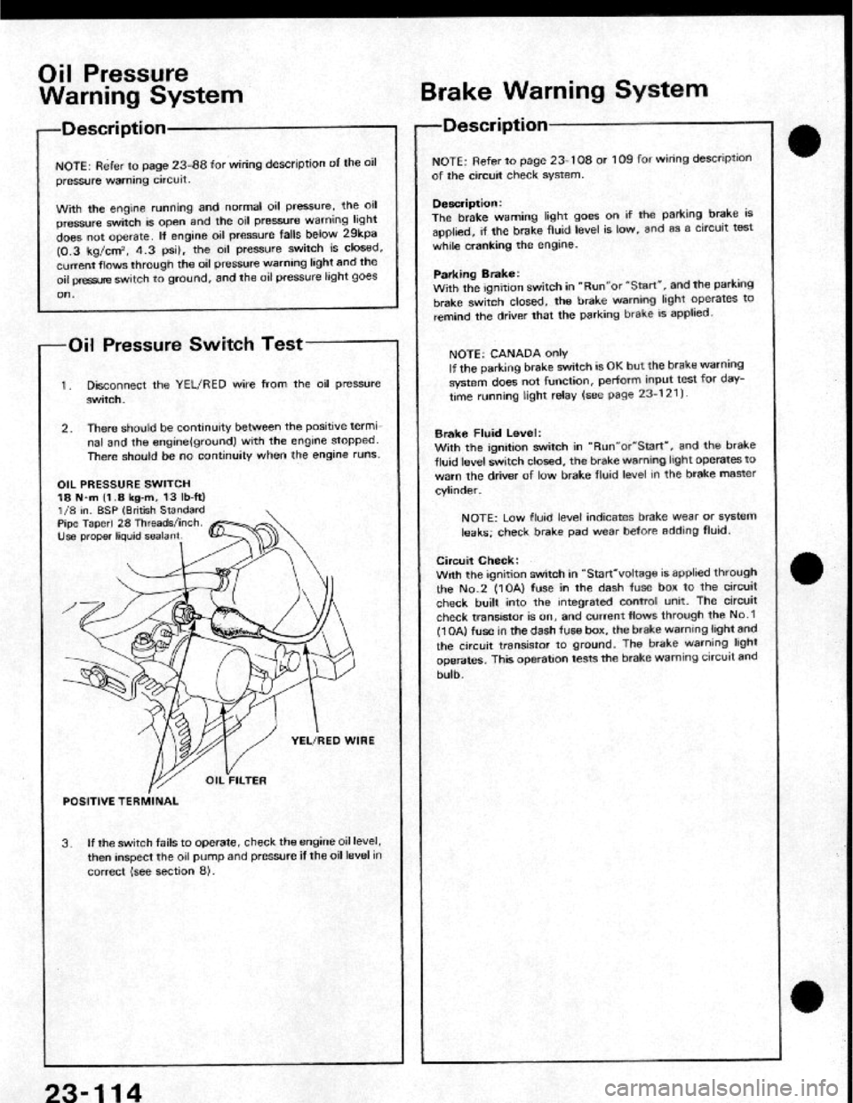 HONDA CRX 1984  Service Repair Manual 