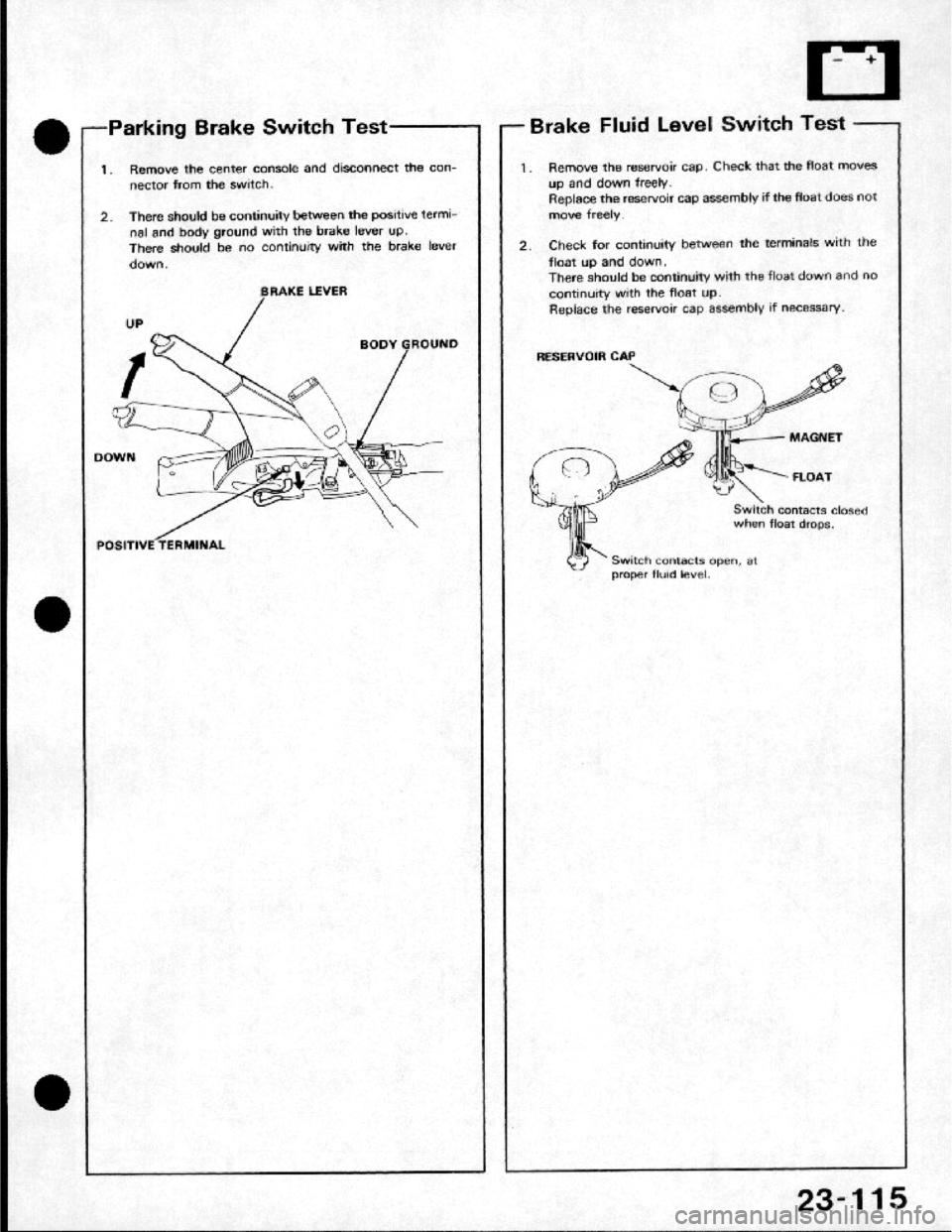 HONDA CRX 1984  Service Repair Manual 