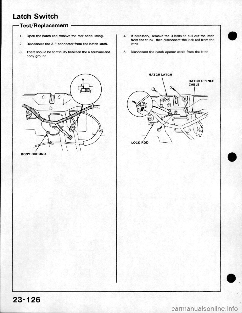 HONDA CRX 1984  Service Repair Manual 