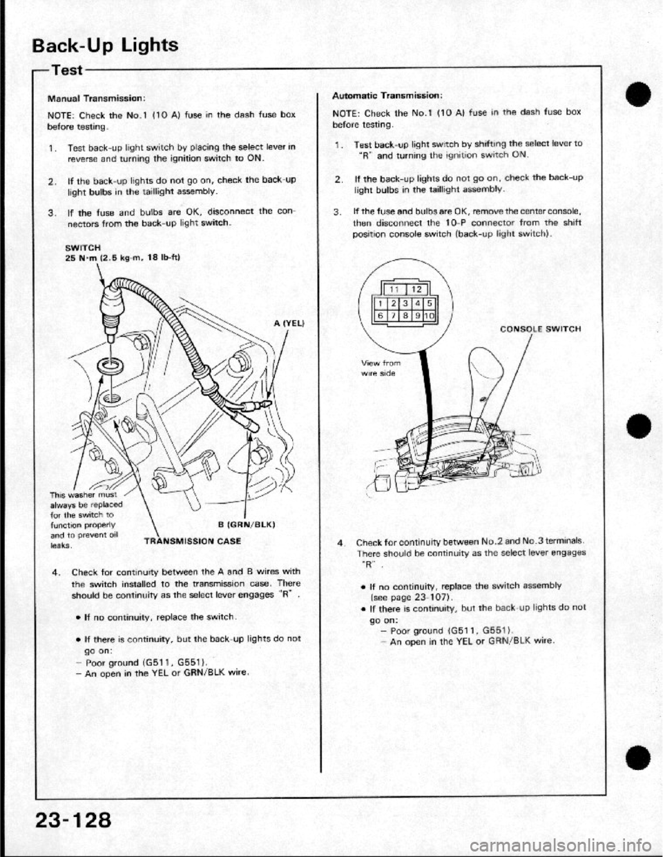 HONDA CRX 1984  Service Repair Manual 