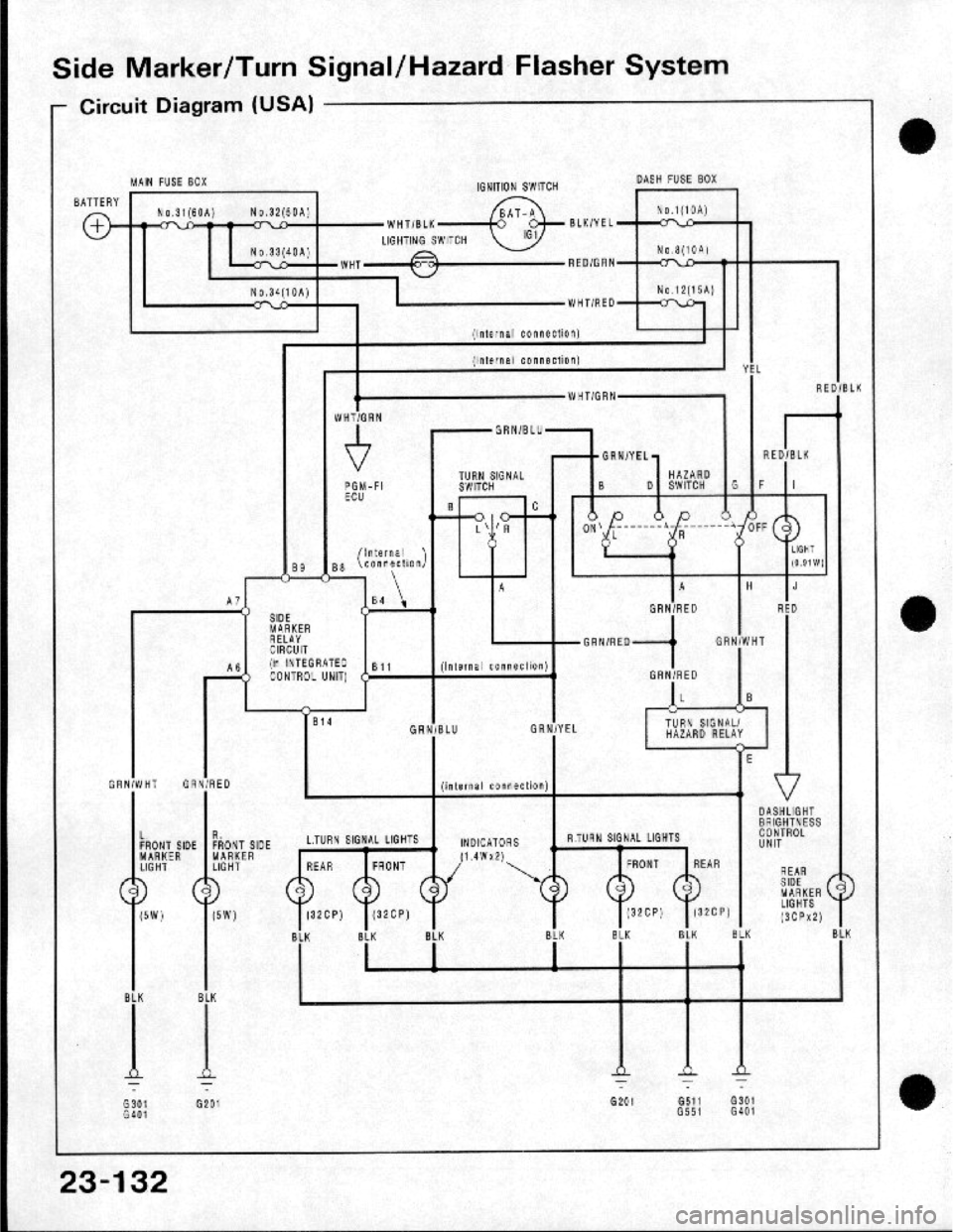 HONDA CRX 1984  Service Repair Manual 