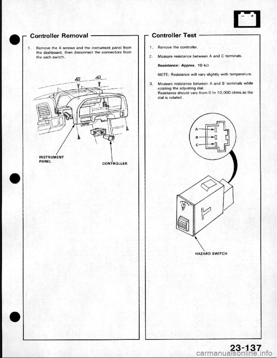HONDA CRX 1984  Service Repair Manual 