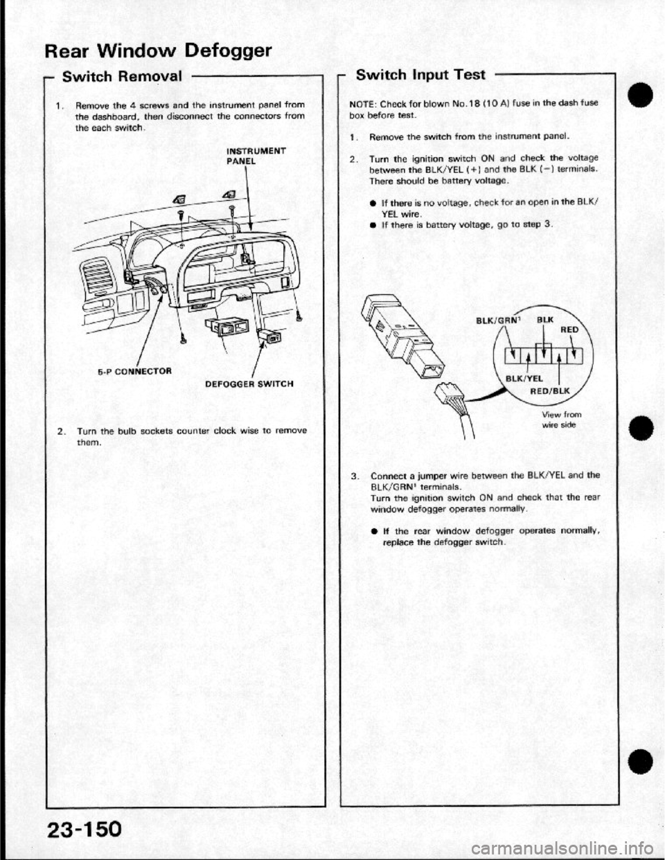 HONDA CRX 1984  Service Repair Manual 