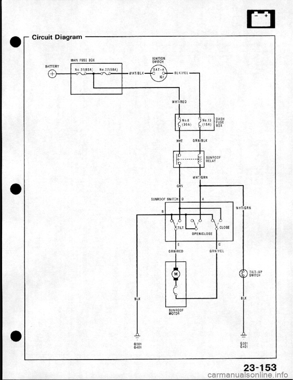 HONDA CRX 1984  Service Repair Manual 