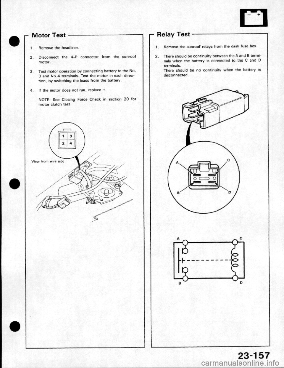HONDA CRX 1984  Service Repair Manual 