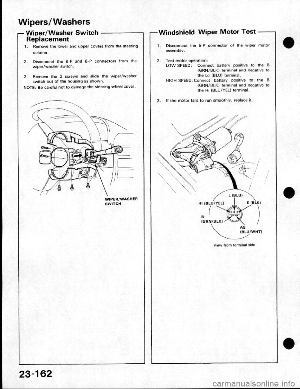 HONDA CRX 1984  Service Repair Manual 