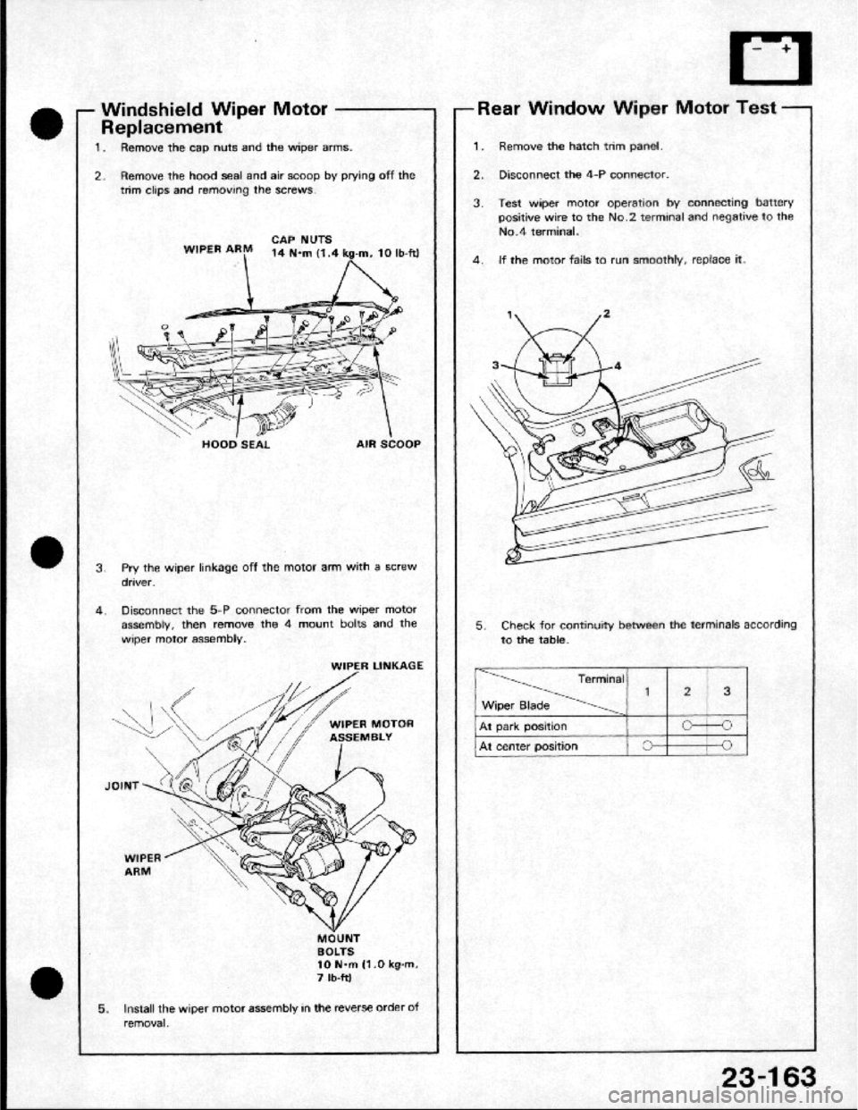 HONDA CRX 1984  Service Repair Manual 